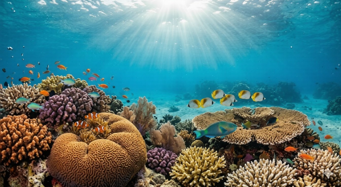 الشعاب المرجانية في مرسى ثول